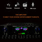 AV-555BT/999BT Bluetooth Sound Amplifiers Dual Dynamic Screen HiFi Stereo Digital Amplify For Home Car Theatre Karaoke Max 4000W