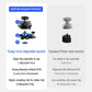 New Flydigi VADER 4 Pro/ VADER 3 Game Handle Force Feedback Six-Axis RGB Customize Game Controller Multi-Support PC/NS/Mobile/TV