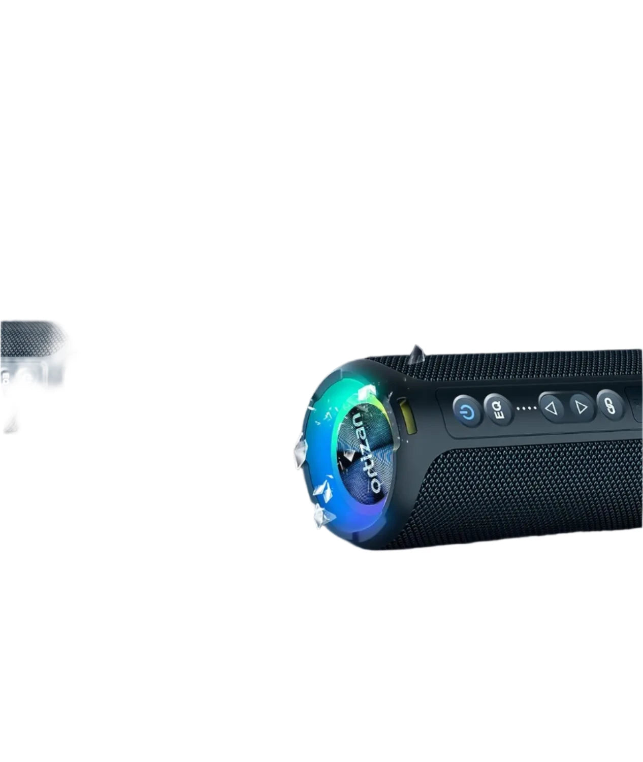 Ortizan Bluetooth Speakers 40W Enhanced Bass Portable Outdoor Wireless Speaker 30Hrs IP7 Waterproof Shower Speaker Bluetooth 5.3